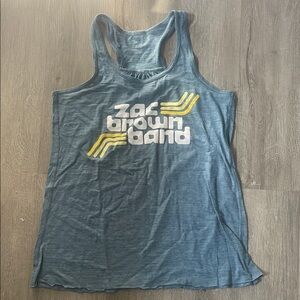 Women's Blue Zac Brown Band Tank Top
